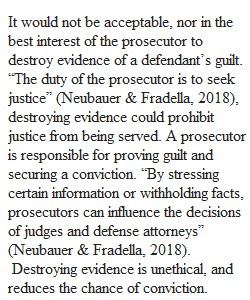 Prosecutor v. Defense Attorney - Boundaries of Advocacy